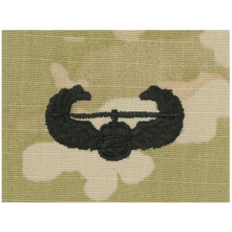 Army Embroidered Badge On Ocp Sew On Air Assault