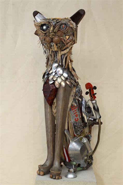 Salvageables Animal Junkyard Sculptures Junk Art Metal Sculpture Art