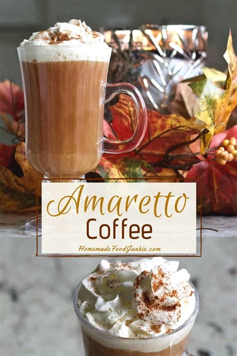 How to descale a keurig: Café Amaretto Alcoholic Coffee Drink | Homemade Food Junkie