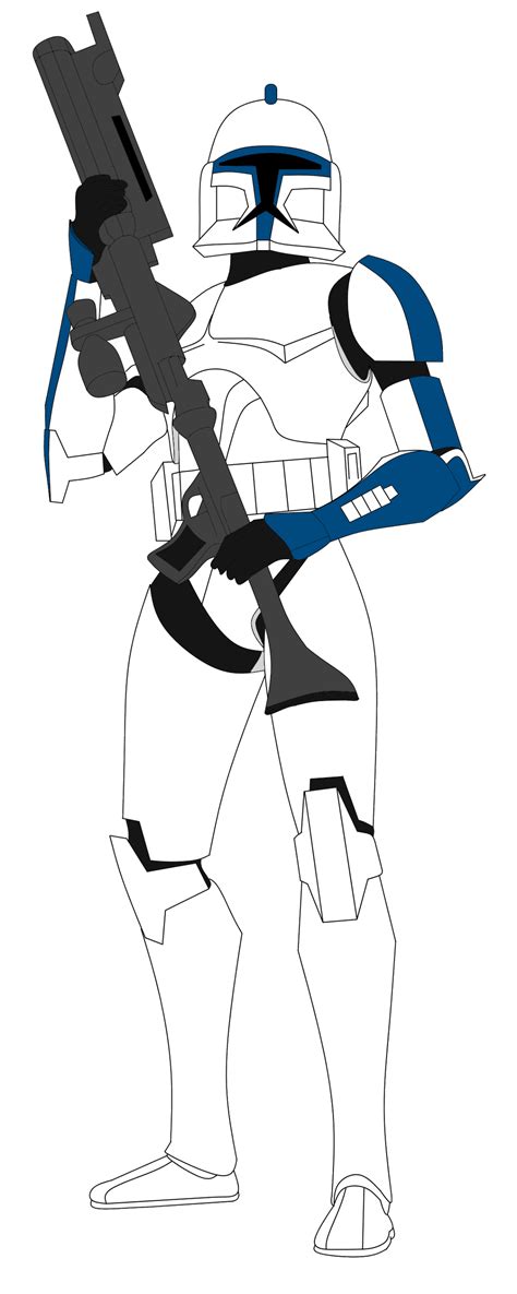 501st Clone Trooper Phase 1 Armor By Fbombheart On Deviantart