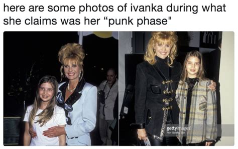 Ivanka Trump S Punk Phase Know Your Meme