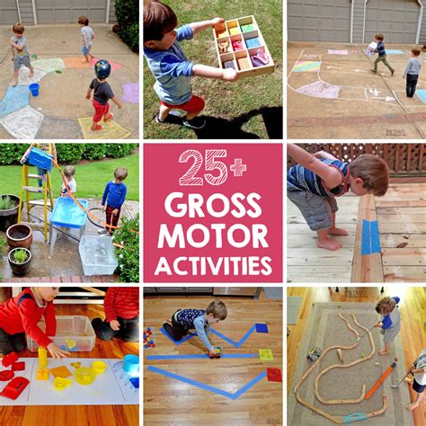 Gross Motor Activities For Toddlers And Preschoolers Days With Grey