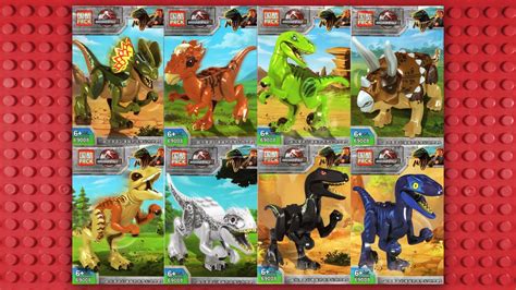 Lego Dinosaur Jurassic World Knock Off Prck 69008 Youtube