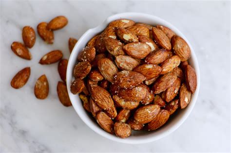 Sweet N Salty Roasted Almonds More Healthy Holiday Snacks Whitney