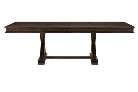 Homelegance Cardano Dining Table Driftwood Charcoal 1689