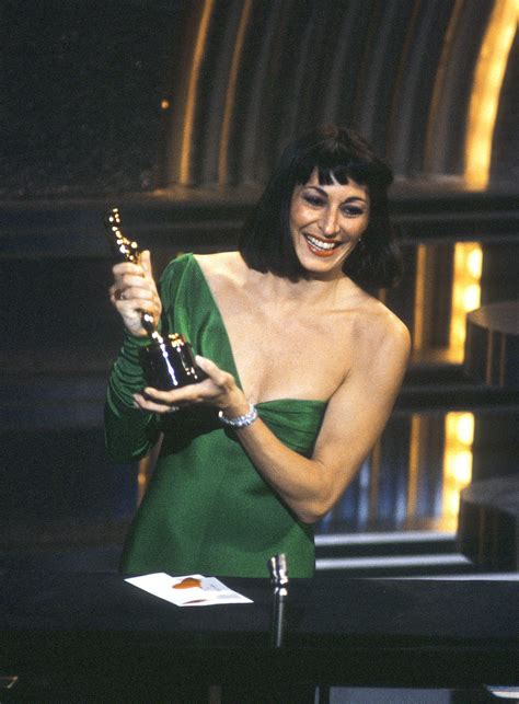 The Moment Anjelica Huston Won An Oscar By The Academy Art And Science Medium