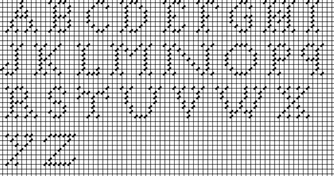Needlepoint store based in san francisco, california. Vintage Needlepoint - Alphabet and Number Charts