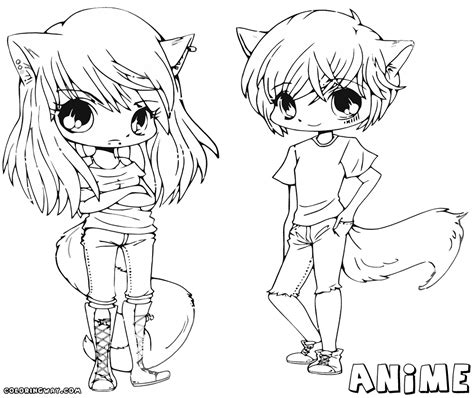 Japanese Anime Coloring Pages Coloring Pages To Download And Print