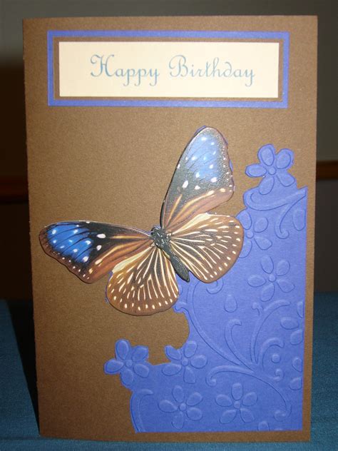 Birthday Card Pretty Cards Handmade Cards Card Ideas Butterflies