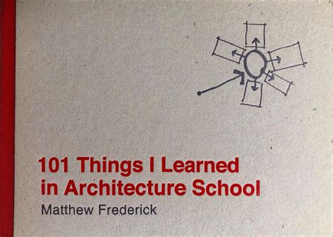 Bookshelf 101 Things I Learned In Architecture School — Rush Dixon