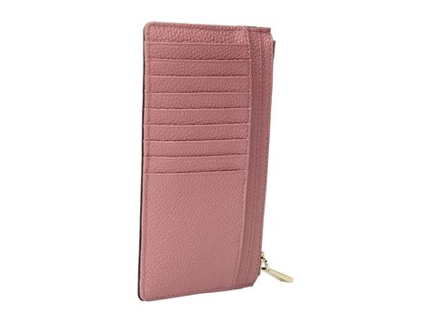 Discover a wide variety of michael kors wallets when you shop at belk®. MICHAEL Michael Kors Leather Large Slim Card Case (pearl Grey) Credit Card Wallet in Rose (Pink ...