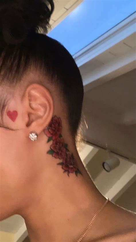 Pin Emonieloreal Follow Me For More😍 Neck Tattoos Women Girl Neck Tattoos Stylist Tattoos