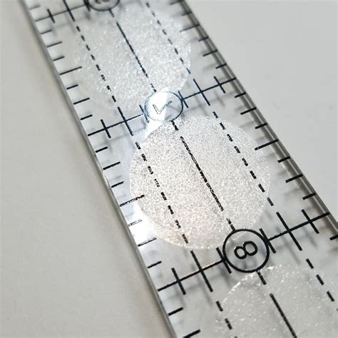 Creative Grids 1 Inch X 12 Inch Or 1 Inch X 6 Inch Clear Non Slip Rulers