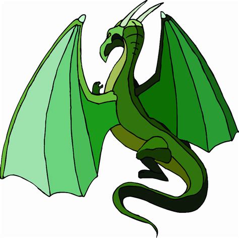 Download High Quality Dragon Clipart Green Transparent Png Images Art