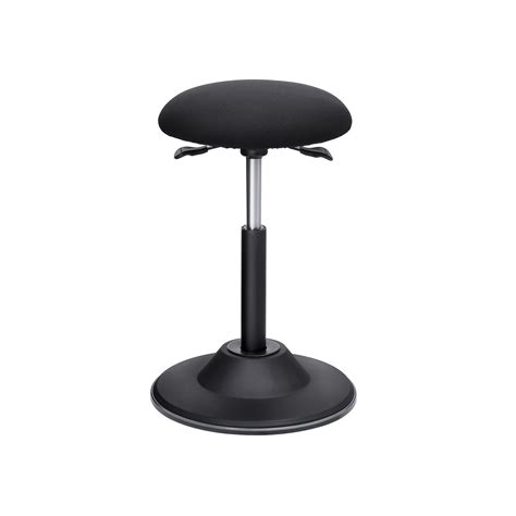 SONGMICS Adjustable Height Ergonomic Standing Stool Standing Desk Chair Desk Chair Active