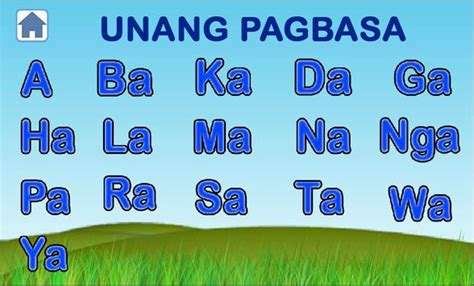 Free Filipino And English Worksheetspatinig At Katinig Abakada Unang