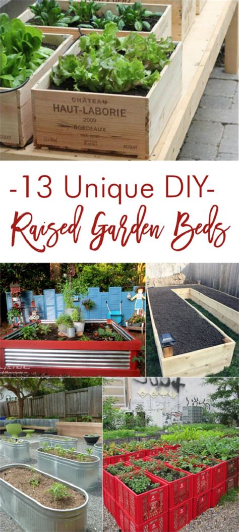 13 Unique Diy Raised Garden Bed Ideas Gardening Viral