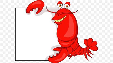 Lobster Cartoon Royalty Free Illustration Png 600x465px Watercolor