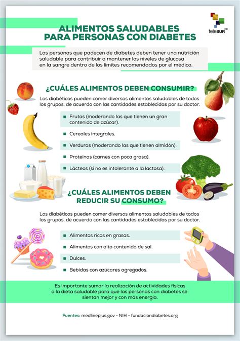 ¿qué Alimentos Deberían Consumir Las Personas Diabéticas Multimedia