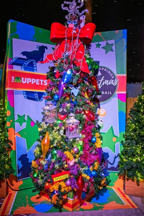The Muppets Themed Christmas Tree Editorial Stock Photo Image Of