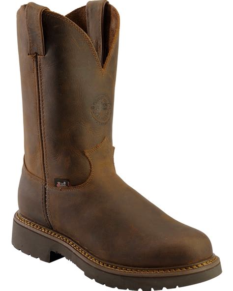 We may earn money when you click on links in our articles. Justin Men's 11" Rugged Western Work Boots | Boot Barn