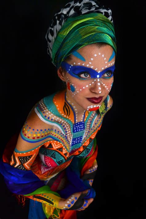 Cuerpospintadosafro7 1066×1600 Pixeles Body Painting Body