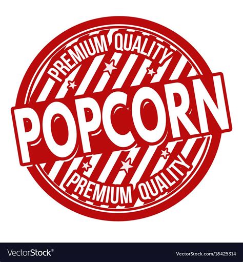 Popcorn Logo Printable