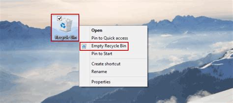 3 Ways To Empty Recycle Bin In Windows 10