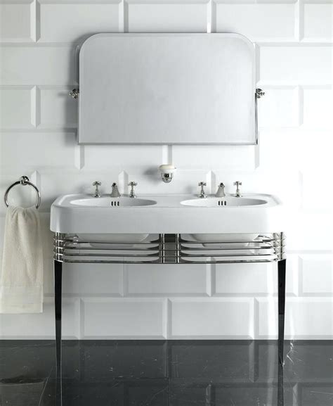 How to make a big impact with a. Image result for modern art deco bathrooms | Art deco ...