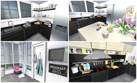 Sims 4 Modern Kitchen Dinha