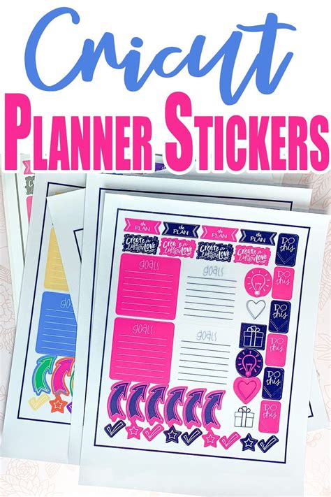 Free Printable Planner Stickers Using Cricut Access Free Printable