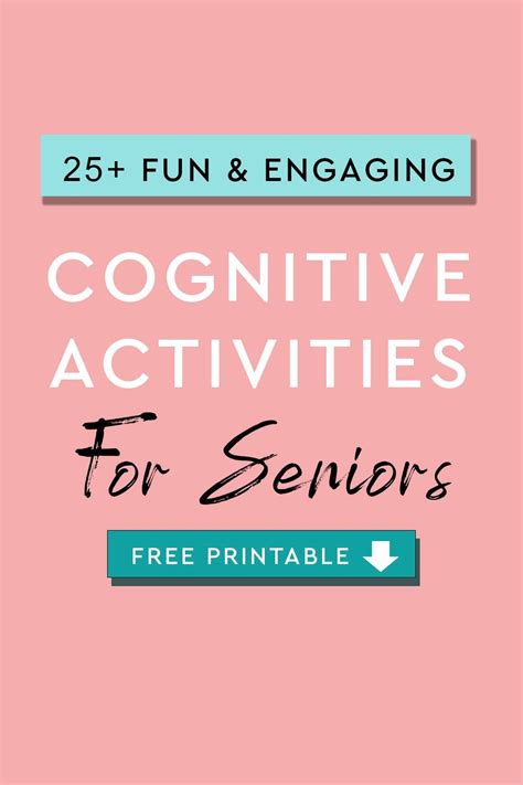 34 Recomended Best Cognitive Exercises For Seniors For Beginner Best