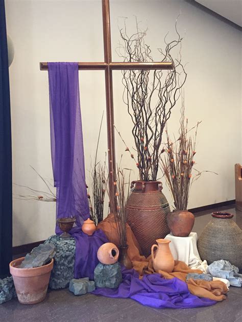 Semana Santa Church Altar Decorations