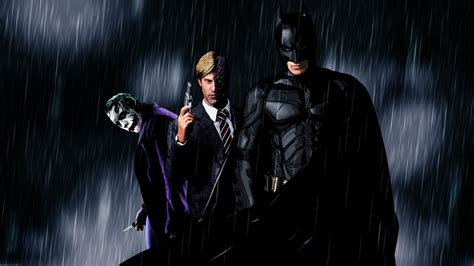 Wallpaper Batman The Dark Knight Joker Two Face Comics Dc Comics