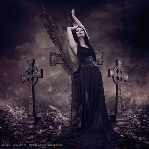 The Gothic Angel By Generazart On Deviantart