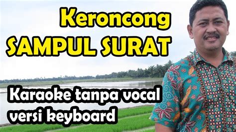 Keroncong sampul surat karaoke - sepuluh tahun (keyboard) - YouTube