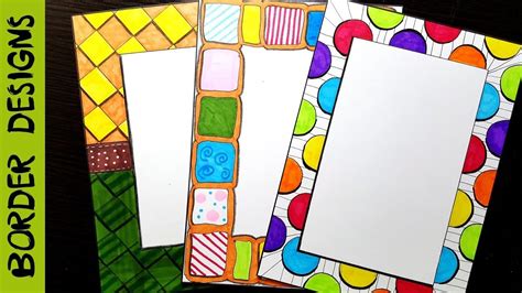 Border Design Ideas Printable Cards