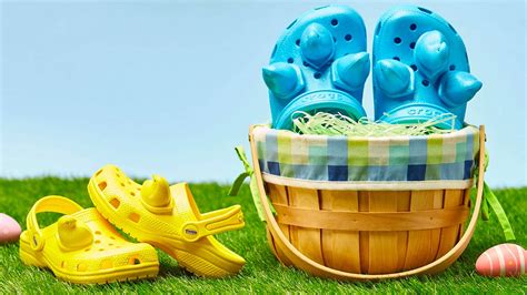 prep for spring with the easter ready peeps x crocs clog the sole supplier