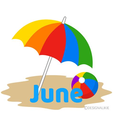 Parasol June Clip Art Free Png Image｜illustoon