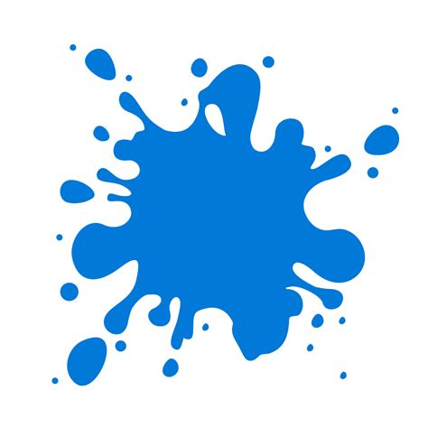 Blue Vector Water Splash Isolated Over White By Microvector Thehungryjpeg
