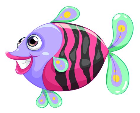 A Pretty Fish 520550 Vector Art At Vecteezy