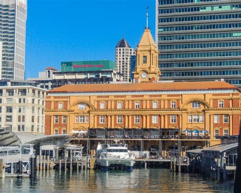 Historic Ferry Terminal Building Aucklandnew Zealand Editorial Stock