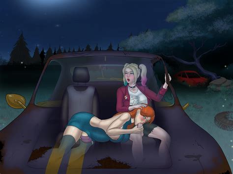 Couple In The Car By Futabox Hentai Foundry