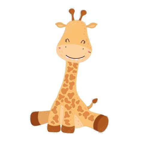 Cute Giraffe Face Clipart Transparent Png Hd Vector Illustration