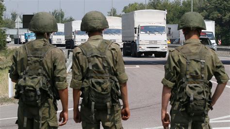Ukraine Says It Destroyed Part Of Russian Military Convoy