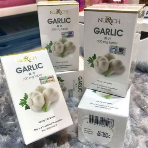 Garlic Tablet Bawang Putih Shopee Malaysia