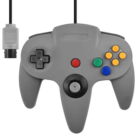 Control Nintendo 64 Nuevo N64 Gris Fuzer