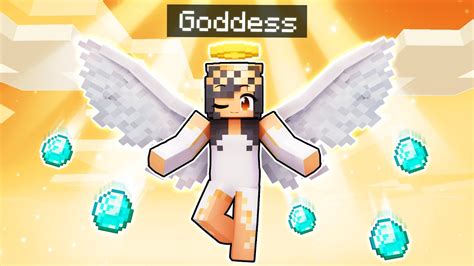 Playing As A Goddess In Minecraft Youtube