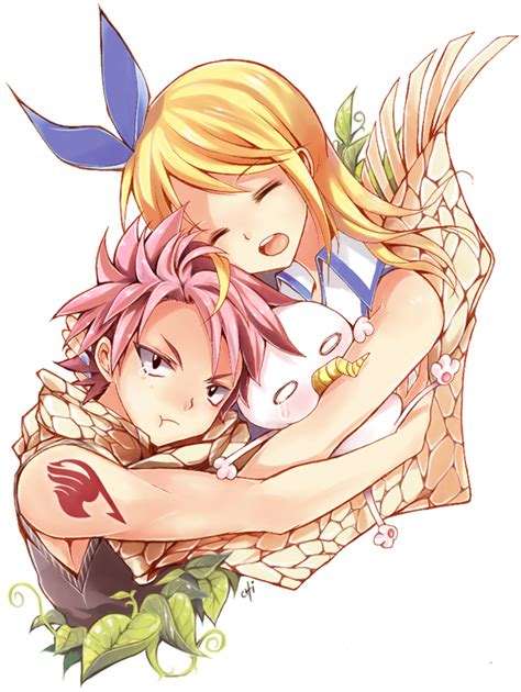 Natsu And Lucy The Cute Couple Fairy Tail Photo 34890590 Fanpop