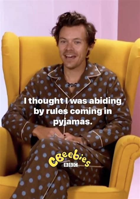 Fans Are Losing It After Harry Styles Wears His Pyjamas On Cbeebies